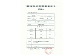 檢測報告